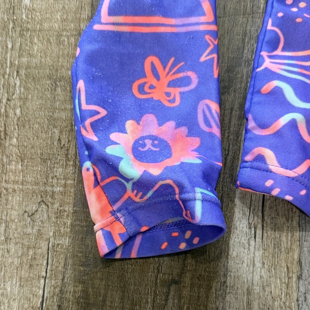 Cat & Jack Kids Swimwear Set - Stars, Dinosaurs, and Unicorns Size 4T - Picture 7 of 9